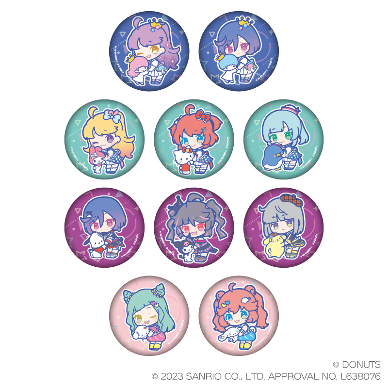 ナナシス Tokyo7thシスターズ 缶バッチ ナナシス Tokyo7thシスターズ 缶バッチ