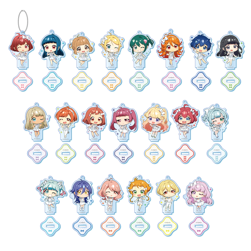 ミニキャラスタンド付きアクリルキーホルダー 10周年記念衣装ver ミニキャラスタンド付きアクリルキーホルダー 10周年記念衣装ver