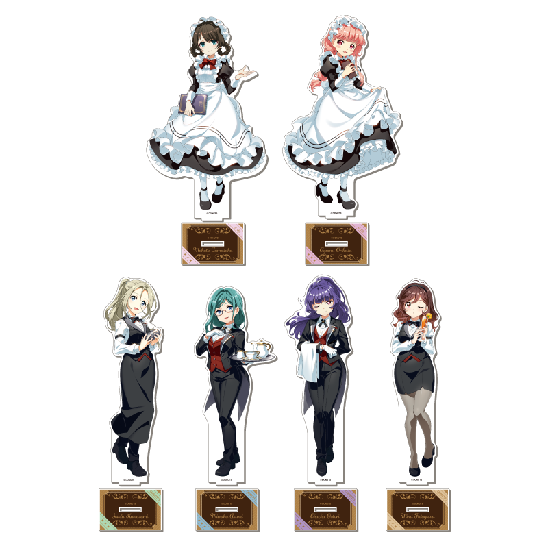 Tokyo 7th Sisters×cafe&bar MENU アクリルスタンド(浅見ミワコ Tokyo 7th Sisters×cafe&bar MENU アクリルスタンド(浅見ミワコ