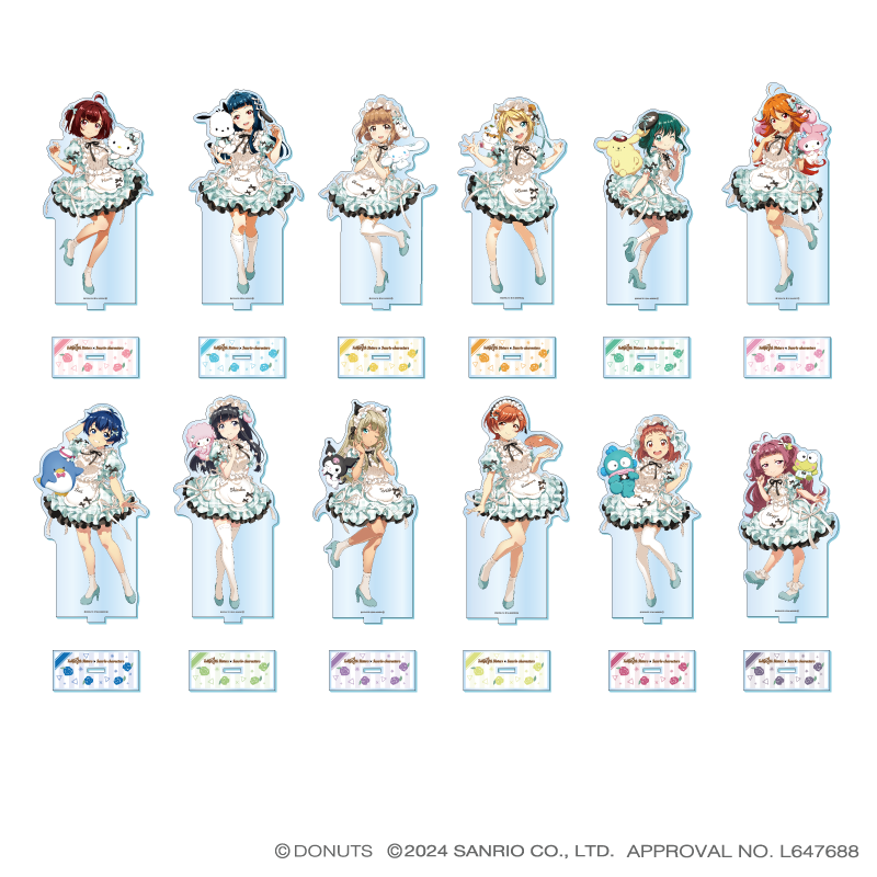 Tokyo 7th シスターズ×サンリオキャラクターズ アクリルスタンド