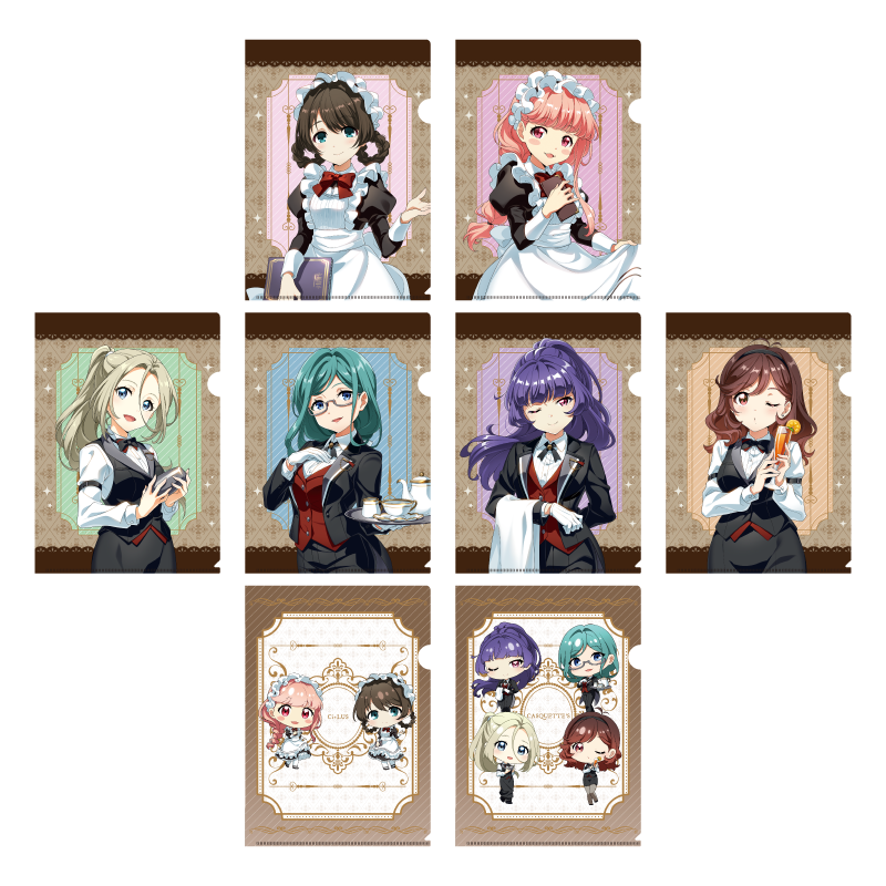 Tokyo 7th Sisters×cafe&bar MENU クリアファイル(鳳チャチャ) – Tokyo