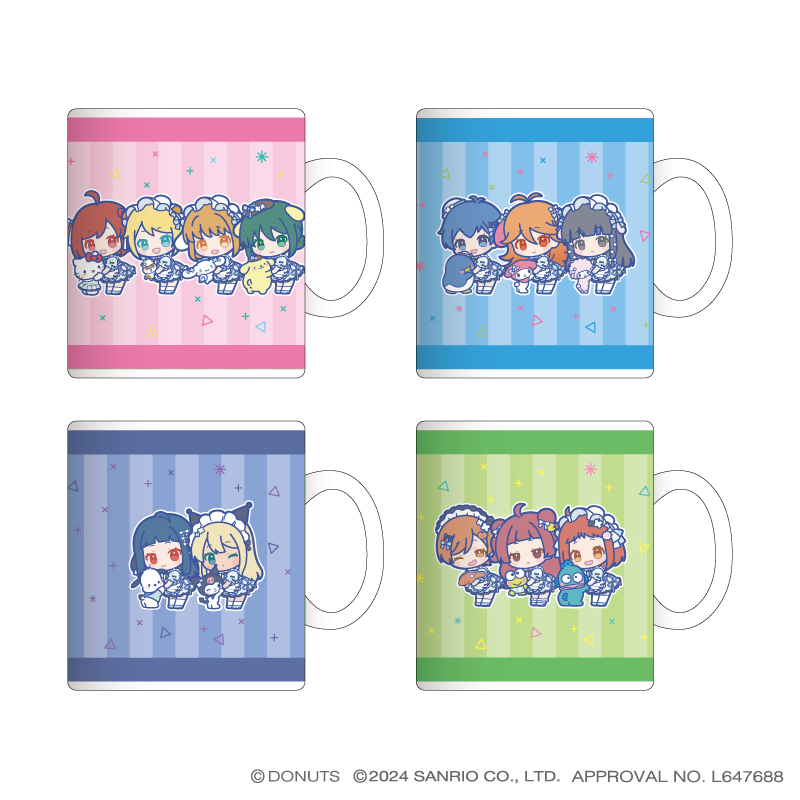 サンリオ Tokyo 7th シスターズ×サンリオキャラクターズ SDマグカップ