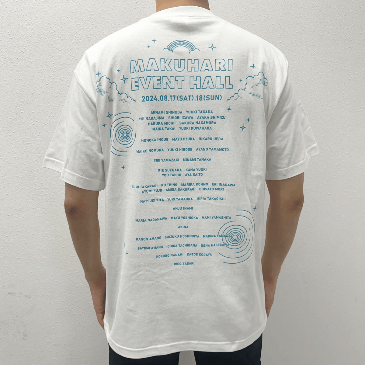 Tokyo 7th Sisters LIVE DIVE TO YOUR SKY!! Tシャツ(白) – Tokyo 7th