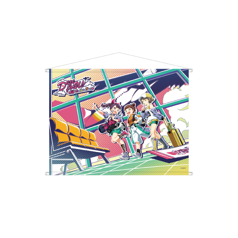 4U 2nd Live Tour Daze forU!! タペストリー – Tokyo 7th