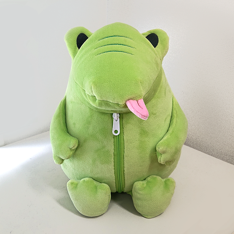 ワニ蔵ぬいぐるみネックピロー ワニ蔵ぬいぐるみネックピロー