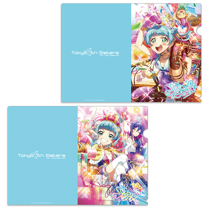 クリアファイルセット(七咲ニコル) – Tokyo 7th Sisters Official 