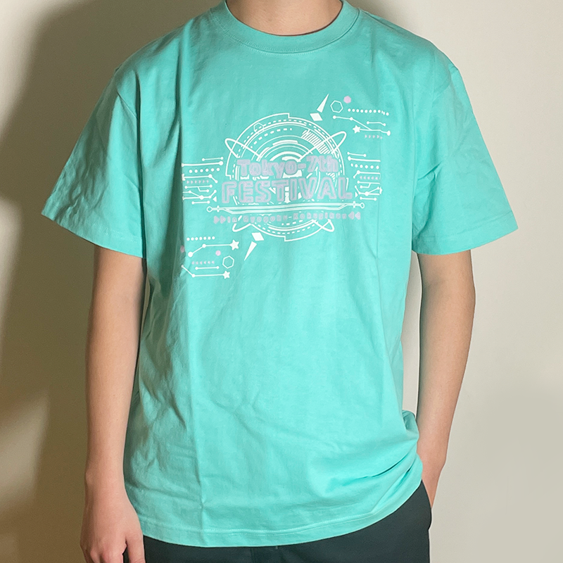 Tokyo-7th FESTIVAL Tシャツ(水色) – Tokyo 7th Sisters Official Tokyo-7th FESTIVAL Tシャツ(水色) – Tokyo 7th Sisters Official