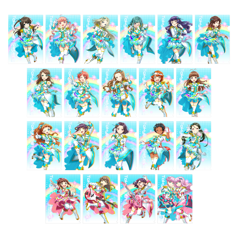 6+7+8th Anniversary Live Along the way クリアファイル Vol.2