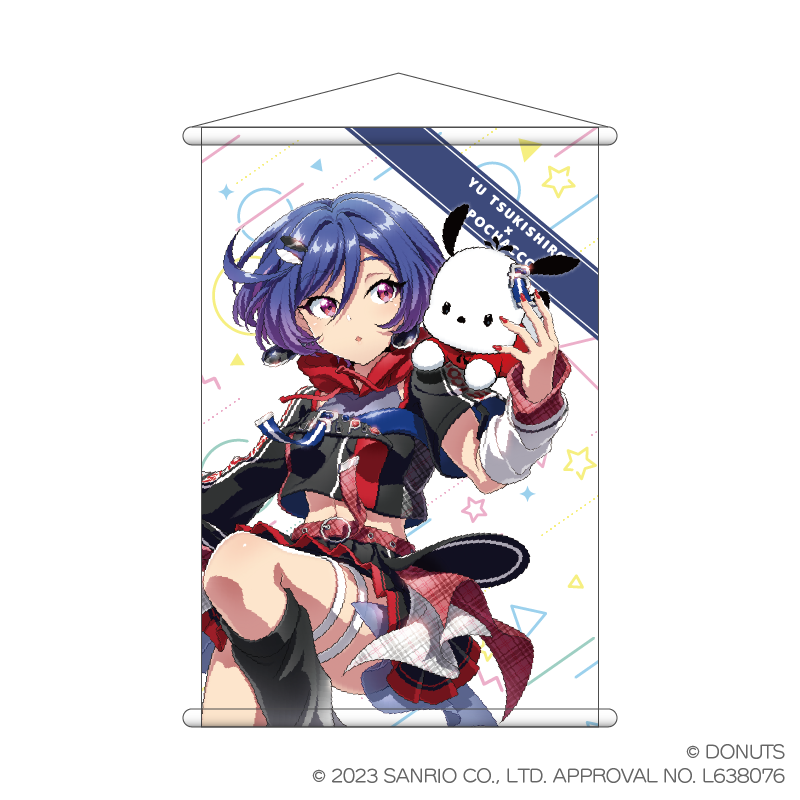 Tokyo 7th シスターズ×サンリオキャラクターズ タペストリー(月 Tokyo 7th シスターズ×サンリオキャラクターズ タペストリー(月