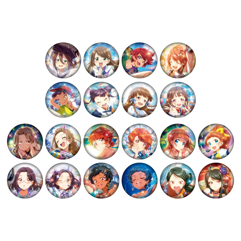 女子研究大学ニキファンミーティング缶バッジ 女子研究大学ニキファンミーティング缶バッジ