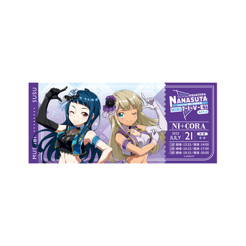 Tokyo 7th Sisters VISUALIVE NANASUTA MINI LIVE starring NI+CORA ACT.2 クリアピクチャーチケット