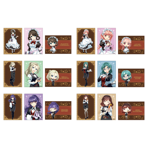 Tokyo 7th Sisters×cafe&bar MENU ブロマイド3種セット