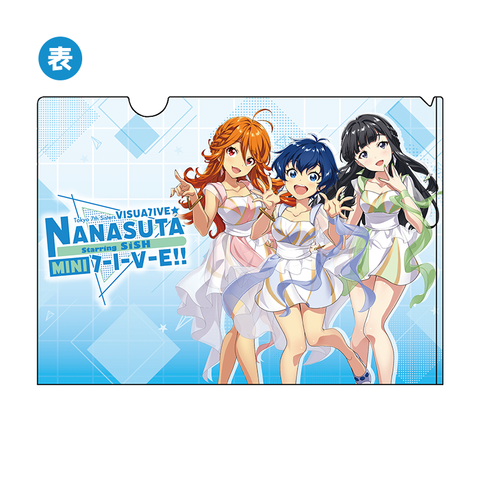 Tokyo 7th Sisters VISUALIVE NANASUTA MINI LIVE starring SiSH クリアファイル
