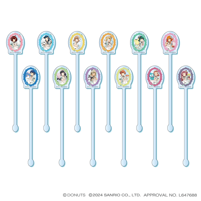 Tokyo 7th シスターズ×サンリオキャラクターズ アクリルマドラー