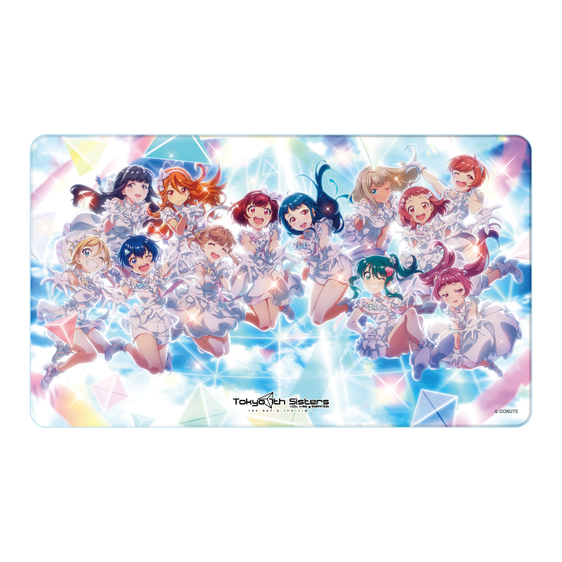 Tokyo 7th Sisters Asterline デスクマット Tokyo 7th Sisters LIVE DIVE TO YOUR SKY!! マルチデスクマット