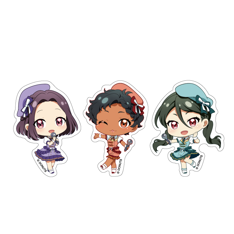 ラララ音楽祭 エルテレサ NENE ステッカー ラララ音楽祭 エルテレサ NENE ステッカー ラララ音楽祭