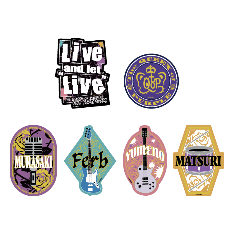 The QUEEN of PURPLE 2nd Live Tour Live and let “Live” – タグ