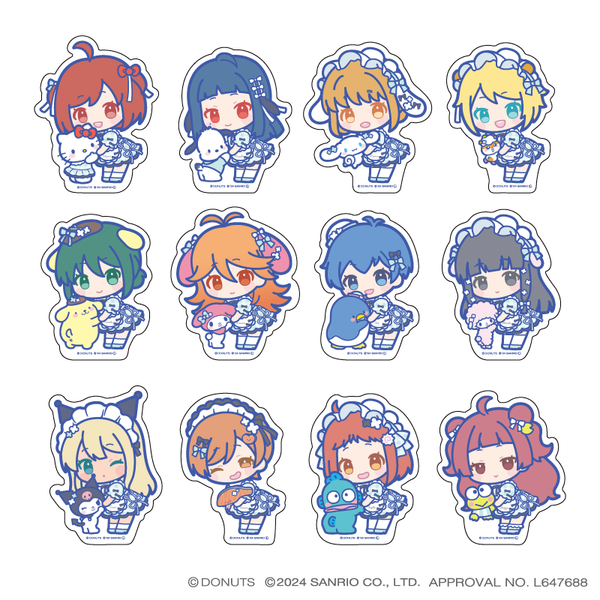 ゼンゼロ 月城柳 台湾 カフェ 特典 ステッカー コースター クリップ ゼンゼロ 月城柳 台湾 カフェ 特典 ステッカー コースター クリップ