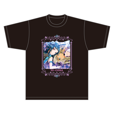 Tokyo 7th Sisters VISUALIVE NANASUTA MINI LIVE starring NI+CORA ACT.2 フルカラープリントTシャツ