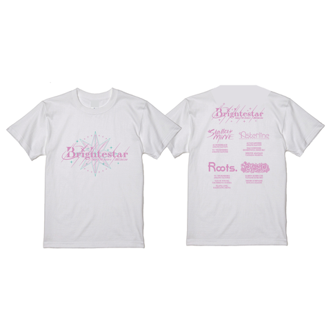 Tokyo 7th Sisters 2053 2nd Live Brightestar Tシャツ(白)