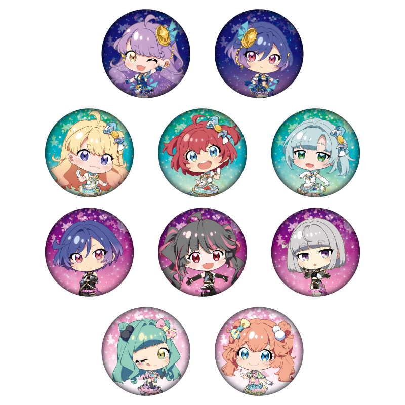 環 5th キラ缶 Tokyo 7th Sisters 2053 1st Live Startrail デフォルメ缶バッジ