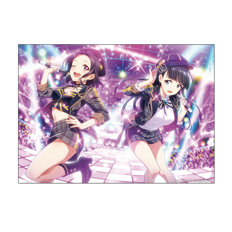 アニメポスター　Tokyo 7th Sisters Tokyo 7th Sisters: Bokura wa Aozora ni Naru Premieres