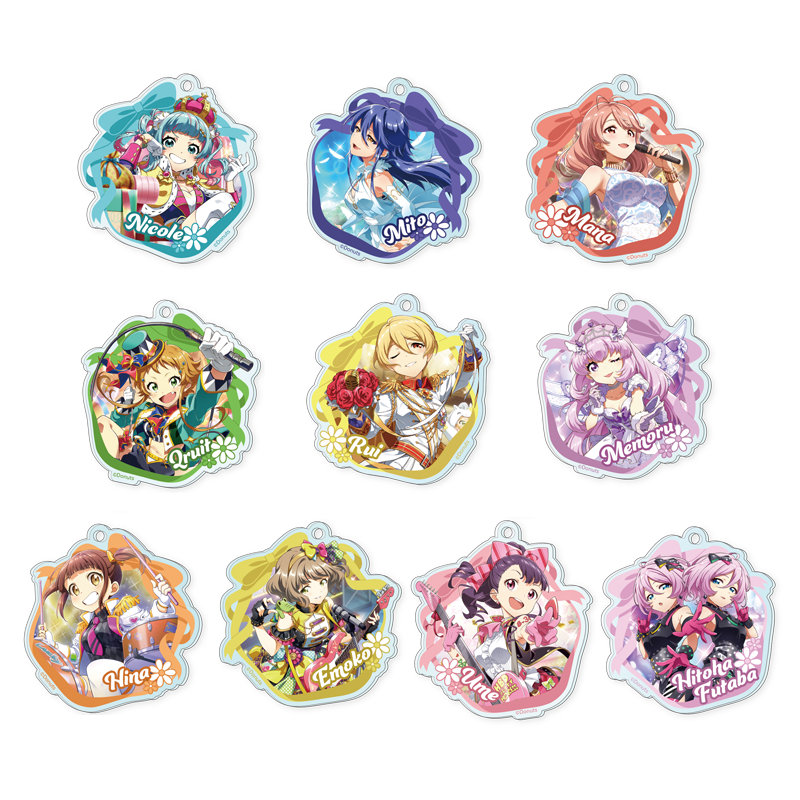 PandoraHeartsアクリルスタンドキーホルダー7種セット ストラップ・キーホルダー – Tokyo 7th Sisters Official Online