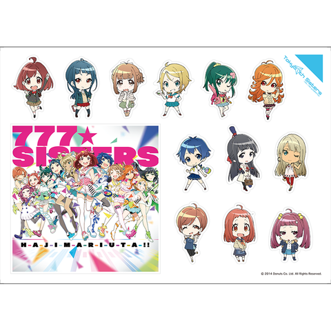 ステッカー(777☆SISTERS) – Tokyo 7th Sisters Official Online Store ステッカー(777☆SISTERS) – Tokyo 7th Sisters Official Online Store