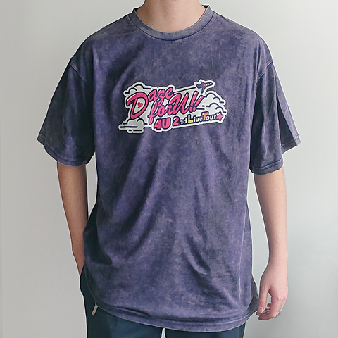 4U 2nd Live Tour Daze forU!! Tシャツ(ネイビー) – Tokyo 7th 4U 2nd Live Tour Daze forU!! Tシャツ(ネイビー) – Tokyo 7th