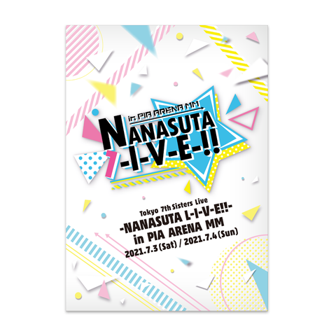 Tokyo 7th シスターズ Live NANASUTA L-I-V-E!!!パンフレット