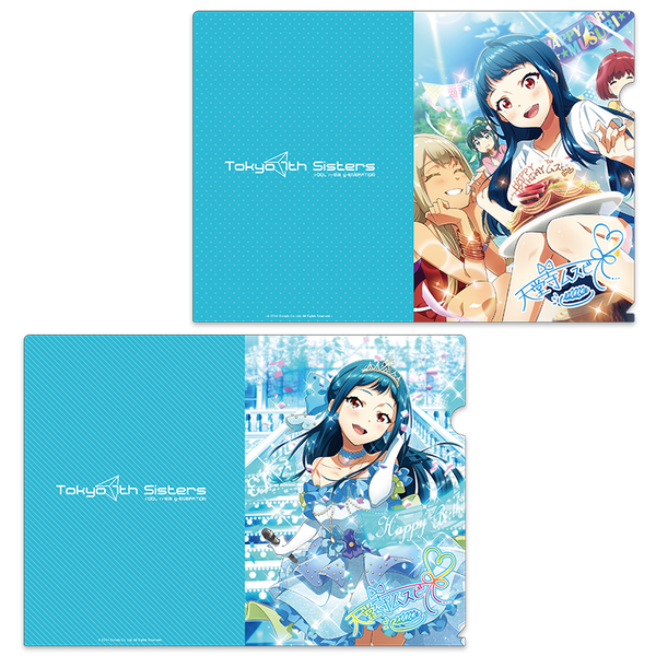 クリアファイルセット(天堂寺ムスビ) – Tokyo 7th Sisters Official