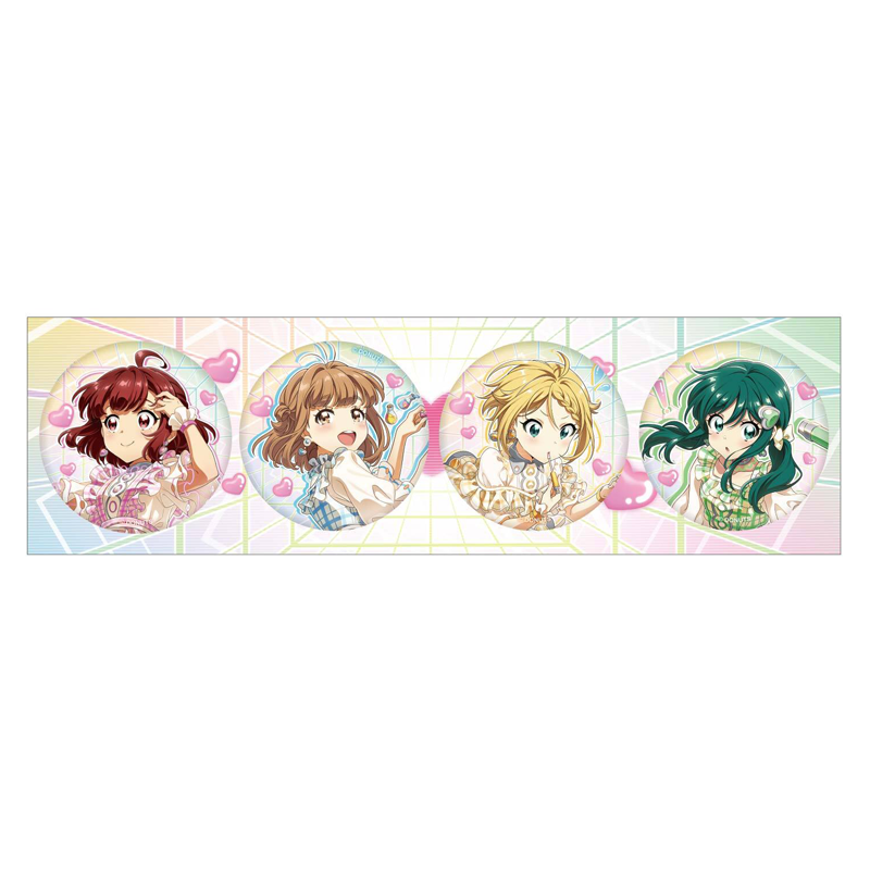 ホログラム缶バッジセット(WITCH NUMBER 4) – Tokyo 7th Sisters ホログラム缶バッジセット(WITCH NUMBER 4) – Tokyo 7th Sisters